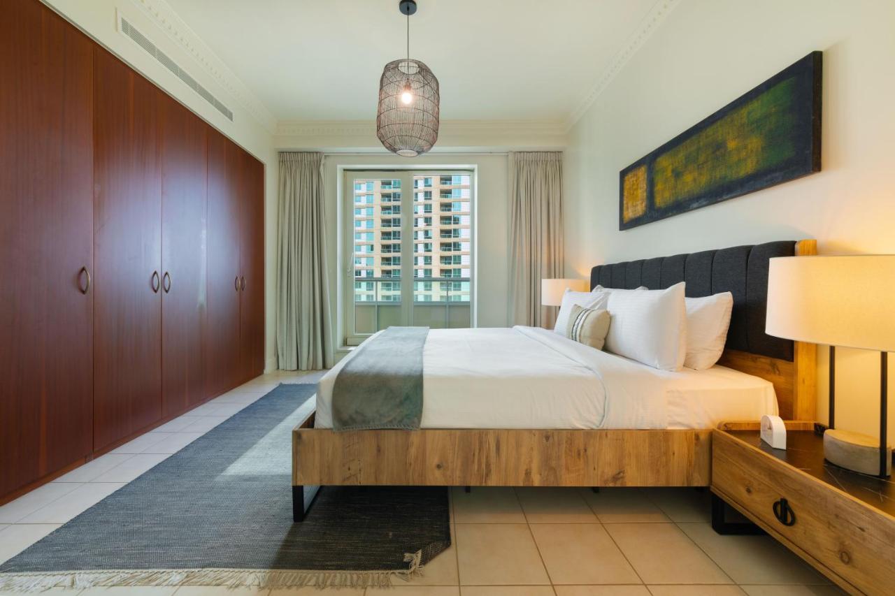 Maison Privee - Stunning Waterfront Apt With Marina View Nxt To Beach Dubai Exterior foto